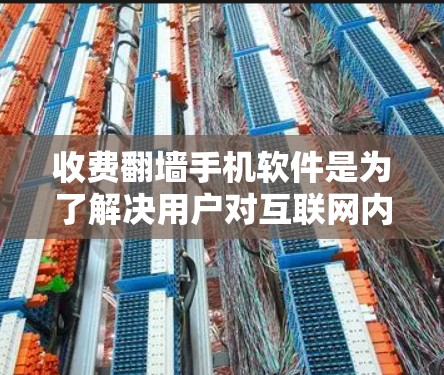 收费翻墙手机软件是为了解决用户对互联网内容无法访问的问题，提供了一种通过手机屏幕显示互联网内容的解决方案。这些软件主要分为免费翻墙软件和付费翻墙软件两种类型。以下是对收费翻墙手机软件的详细分析