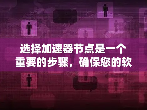 选择加速器节点是一个重要的步骤，确保您的软件能够顺利运行。以下是一个系统化的指南，帮助您根据需求选择合适的加速器