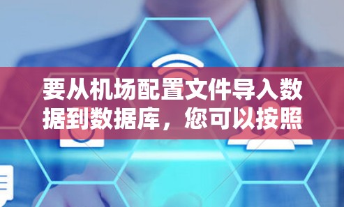 要从机场配置文件导入数据到数据库，您可以按照以下步骤操作
