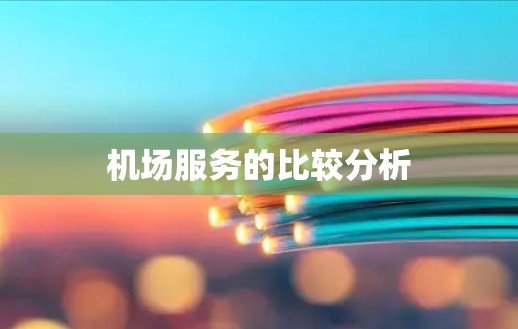 机场服务的比较分析