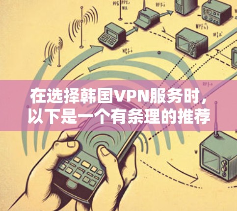 在选择韩国VPN服务时，以下是一个有条理的推荐和总结，帮助你做出明智的选择