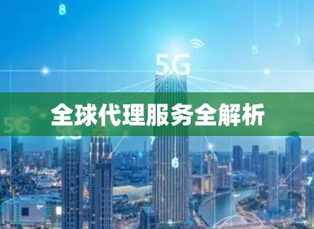 全球代理服务全解析