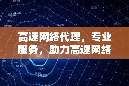 高速网络代理，专业服务，助力高速网络增长