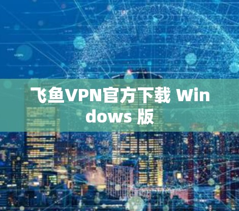 飞鱼VPN官方下载 Windows 版