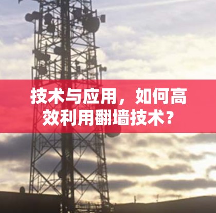 技术与应用，如何高效利用翻墙技术？