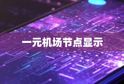 一元机场节点显示
