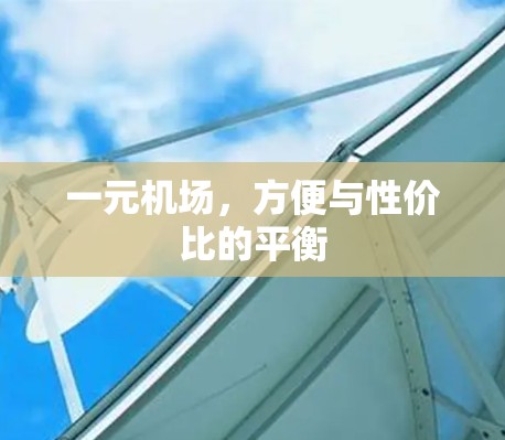一元机场,方便与性价比的平衡 一元机场,方便与性价比的平衡