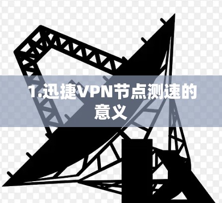 1.迅捷VPN节点测速的意义