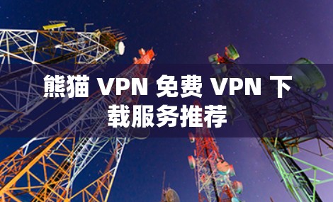熊猫 VPN 免费 VPN 下载服务推荐